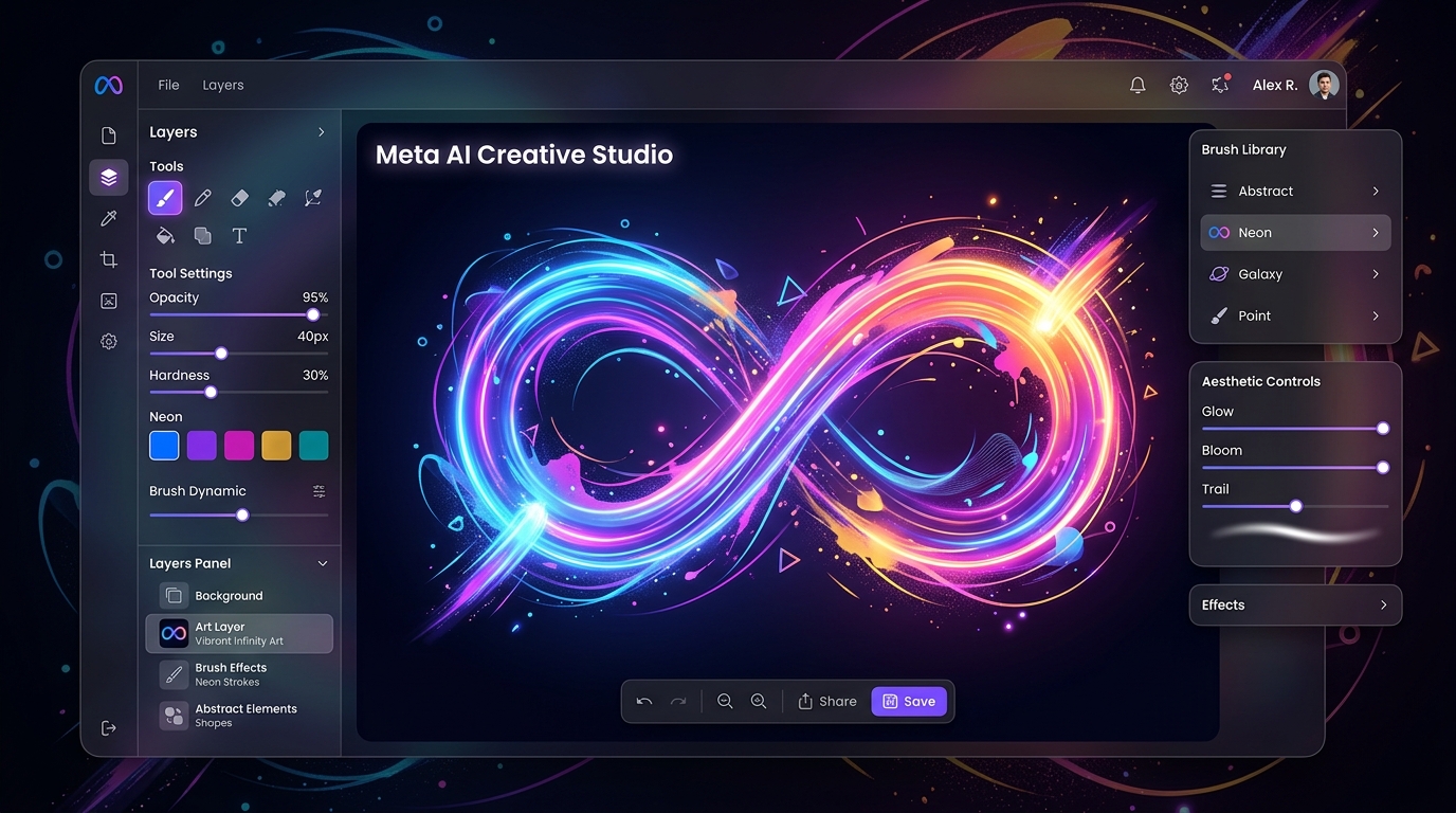 Meta Muse Generative Art Illustration